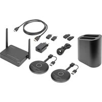 Digitus Click & Present Pro - Sistema di collaborazione wireless, Estensione HDMI Nero