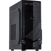 Inter-Tech B-30 Midi Tower Nero Nero, Midi Tower, PC, Nero, ATX, micro ATX, 15 cm, 35 cm