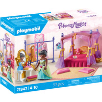 PLAYMOBIL Princess Magic Camera da principessa con guardaroba, Giochi di costruzione 