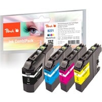 Peach 319795 cartuccia d'inchiostro Compatibile Nero, Ciano, Magenta, Giallo Nero, Ciano, Magenta, Giallo, Confezione multipla