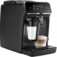 Philips 2200 series Series 2200 LatteGo EP2230/10 Macchina da caffè automatica, 3 bevande, 1.8 L, Macchina automatica Nero, 3 bevande, 1.8 L, Macchina per espresso, 1,8 L, Chicchi di caffè, Macinatore integrato, 1500 W, Nero