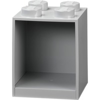 Room Copenhagen LEGO Regal Brick 4 Scaffale, Mensola grigio chiaro