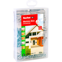 fischer Scatola Maestro Universale + viti, Tassello grigio chiaro