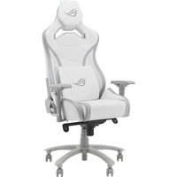 ASUS ROG Chariot X Core Sedia per gaming universale Seduta imbottita Bianco, Sedili di gioco bianco/grigio, Sedia per gaming universale, 136 kg, Seduta imbottita, Schienale imbottito tappezzato, 160 cm, 190 cm
