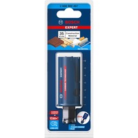 Bosch 2 608 900 457 sega per trapano 1 pz, Sega a tazza Singolo, Trapano, Mattone, Cartongesso, Piastrelle morbide in ceramica, Legno dolce, Blu, Rosso, 6 cm, 3,5 cm