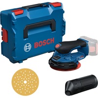 Bosch Levigatrice rotorbitale a batteria GEX 18V-150-3 Professional solo, 18Volt, Levigatrice orbitale casuale blu
