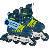 HUDORA 28450, Pattini in linea blu/Giallo
