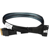 Icy Dock Cavo MCIO x8 SFF-TA-1016 > 2x SlimSAS x4 SFF-8654 Nero