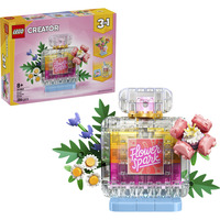 LEGO Creator Bottiglia di profumo 3 in 1 con decorazione floreale, Giochi di costruzione 