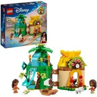 LEGO Disney Princess Divertimento sull’isola di Vaiana, Giochi di costruzione Set da costruzione, 5 anno/i, Plastica, 175 pz, 309 g
