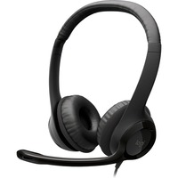 Logitech LGT-H390 Cuffie e auricolari Nero, Cablato, Ufficio, 20 - 20000 Hz, 197 g, Auricolare, Nero, Vendita al dettaglio