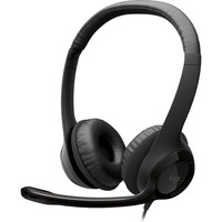 Logitech LGT-H390 Cuffie e auricolari, Headset Nero, Cablato, Ufficio, 20 - 20000 Hz, 197 g, Auricolare, Nero, Vendita al dettaglio
