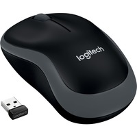 Logitech M185 mouse Ambidestro RF Wireless Ottico 1000 DPI grigio, Ambidestro, Ottico, RF Wireless, 1000 DPI, Grigio, Vendita al dettaglio