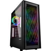 Sharkoon RGB WAVE, Chassis Tower Nero