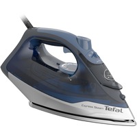Image of Express Steam FV2868E0 ferro da stiro Ferro da stiro a secco e a vapore Piastra Cerilium 2500 W Grigio, Bianco