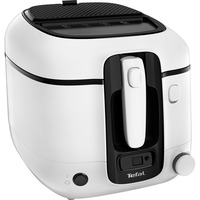 Tefal Super Uno FR314030 friggitrice Bianco bianco/Nero, Friggitrice, 1,5 kg, 2,2 L, Carbonio, Cina, Bianco