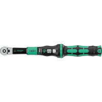 Wera Chiave dinamometrica con quadrato passante Click-Torque Lock A 5 R/L Nero/Verde