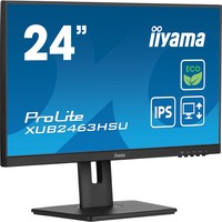 iiyama XUB2463HSU-B1, Monitor LED Nero (opaco)