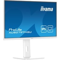 iiyama XUB2797HSU-W2, Monitor LED bianco (matto)