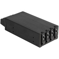 DeLOCK Telaio intercambiabile Slim Bay per 4 x M.2 NVMe SSD con connessione Slim SAS SFF-8654, Inquadramento 