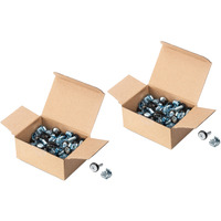 Digitus Set di fissaggio per componenti 19" e 10", M6, Set di viti 