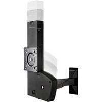 Ergotron 61-113-085 supporto da tavolo per Tv a schermo piatto 106,7 cm (42") Nero Parete, Montaggio a parete Nero, 13,6 kg, 68,6 cm (27"), 106,7 cm (42"), 100 x 100 mm, 400 x 400 mm, Nero