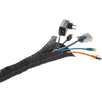 HAGOR KS Self Wrap, Ø 19mm, Instradamento dei cavi Nero