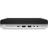 HP Elitedesk 800 G5 DM Ricondizionato, Mini-PC Nero/Argento