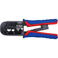 KNIPEX 97 51 10 SB, Pinza crimpatrice blu/Rosso