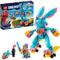 LEGO DREAMZzz 71453 Izzie e il Coniglio Bunchu, Figura di Animale Giocattolo da Costruire in 2 Modi Basato sullo Show TV, Giochi di costruzione Figura di Animale Giocattolo da Costruire in 2 Modi Basato sullo Show TV, Set da costruzione, 7 anno/i, Plastica, 259 pz, 277 g