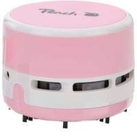 Peach PA105 aspirapolvere senza filo Rosa, Bianco Senza sacchetto, Aspirapolvere portatile fucsia, Secco, Tappezzeria, Senza sacchetto, Rosa, Bianco, Batteria, Stilo AA
