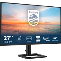 Philips Serie 1000 27E1N1300AE/00 LED display 68,6 cm (27") 1920 x 1080 Pixel Full HD LCD Nero, Monitor LED Nero, 68,6 cm (27"), 1920 x 1080 Pixel, Full HD, LCD, 4 ms, Nero