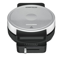 Rommelsbacher Macchina per waffle WA 850, Cialde Nero/Argento