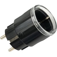 Shelly Plug S Gen3 MTR, Presa commutata Nero