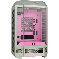 Thermaltake CA-1Y4-00SJWN-00, Chassis Tower verde chiaro/Rosa