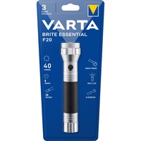 VARTA 15618101401, Torcia elettrica argento/Nero