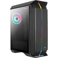 Aerocool Gladiator Duo Midi Tower Nero, Chassis Tower Nero, Midi Tower, PC, Nero, ATX, micro ATX, Mini-ITX, ABS, SPCC, Giocare