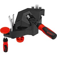 BESSEY Morsetto di regolazione per telaio porta angolare WTR Nero/Rosso