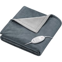 Beurer Coperta termica HD 75 Cosy Dark Grey, Coperte elettriche grigio scuro