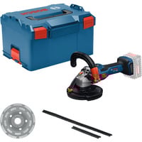 Bosch Smerigliatrice per calcestruzzo a batteria GBR 18V-15 S Professional solo, 18 Volt, Levigatrice per calcestruzzo blu/Nero