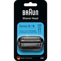 Braun 81697104 accessorio per rasoio elettrico Testina per rasatura Nero, Testina per rasatura, 1 testina/e, Nero, 18 mese(i), Germania, Braun