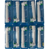 Braun Oral-B Pro Precision Clean testine di ricambio 10 pezzi, Testina 