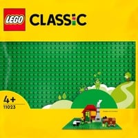 LEGO Classic Base verde verde, Set da costruzione, 4 anno/i, Plastica, 1 pz, 111 g