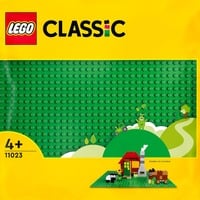 LEGO Classic Base verde, Giochi di costruzione verde, Set da costruzione, 4 anno/i, Plastica, 1 pz, 111 g