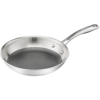 Tefal E49706 Acciaio inox, Padella accaio, Acciaio inox, Acciaio inox, Acciaio inox, Ceramica, Gas, Alogena, Induzione, Piastra sigillata, Cina, 28 cm