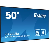 iiyama LH5060UHS-B1AG, Public Display Nero (opaco)