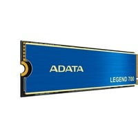 ADATA LEGEND 700 M.2 512 GB PCI Express 3.0 3D NAND NVMe, Disco a stato solido blu/Oro, 512 GB, M.2, 2000 MB/s