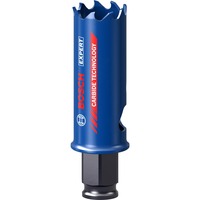 Bosch 2 608 900 421 sega per trapano 1 pz, Sega a tazza Singolo, Trapano, Mattone, Plastica, Piastrelle morbide in ceramica, Acciaio inox, Legno, Blu, 6 cm, 2,5 cm