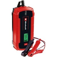 EINHELL CE-BC 10 M Caricabatteria per veicolo 12 V Nero, Rosso, Caricabatterie rosso/Nero, 12 V, 220 - 240 V, 50 Hz, LCD, Nero, Rosso