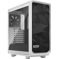 Fractal Design Meshify 2 Compact Tower Bianco, Chassis Tower bianco/Nero, Tower, PC, Bianco, ATX, micro ATX, Mini-ITX, Acciaio, Vetro temperato, Giocare
